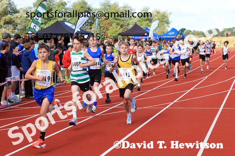 Boys Under-14s, 2026 Northern Mens 6 and Womens 4 Stage and Youngsters Relays, Silksworth, Sunderland. Photo: David T. Hewitson/Sports for All Pics
